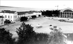 Строительство театра в 1954 году